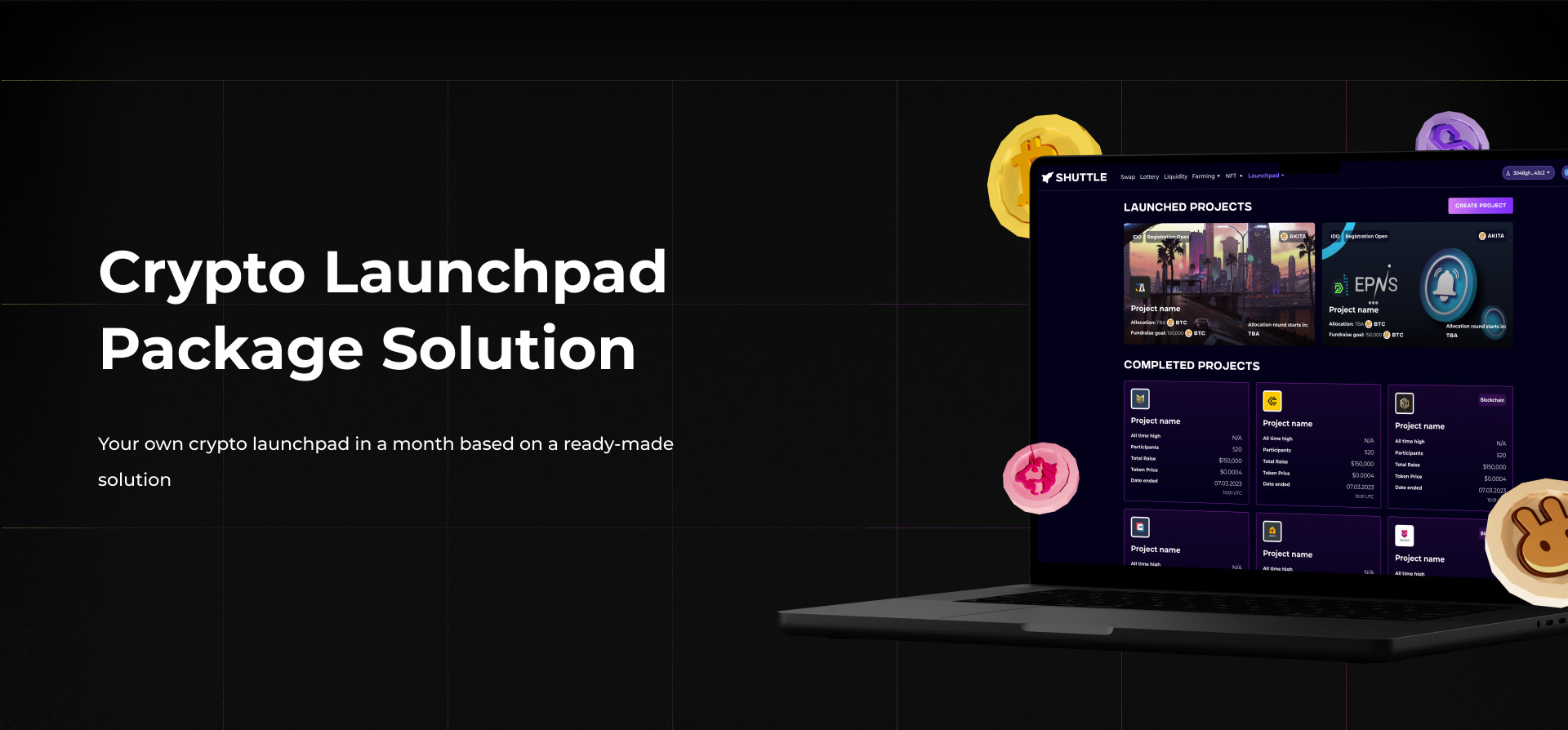 Crypto Launchpad GitHub Image