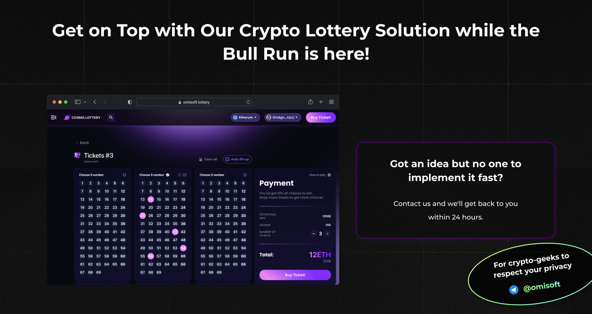 Crypto Lottery GitHub Image