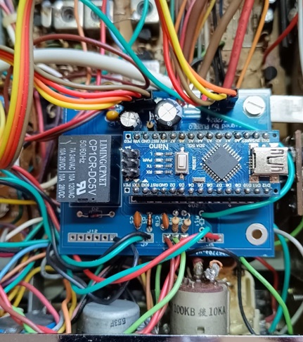 Digital VFO - Assembled Main Board