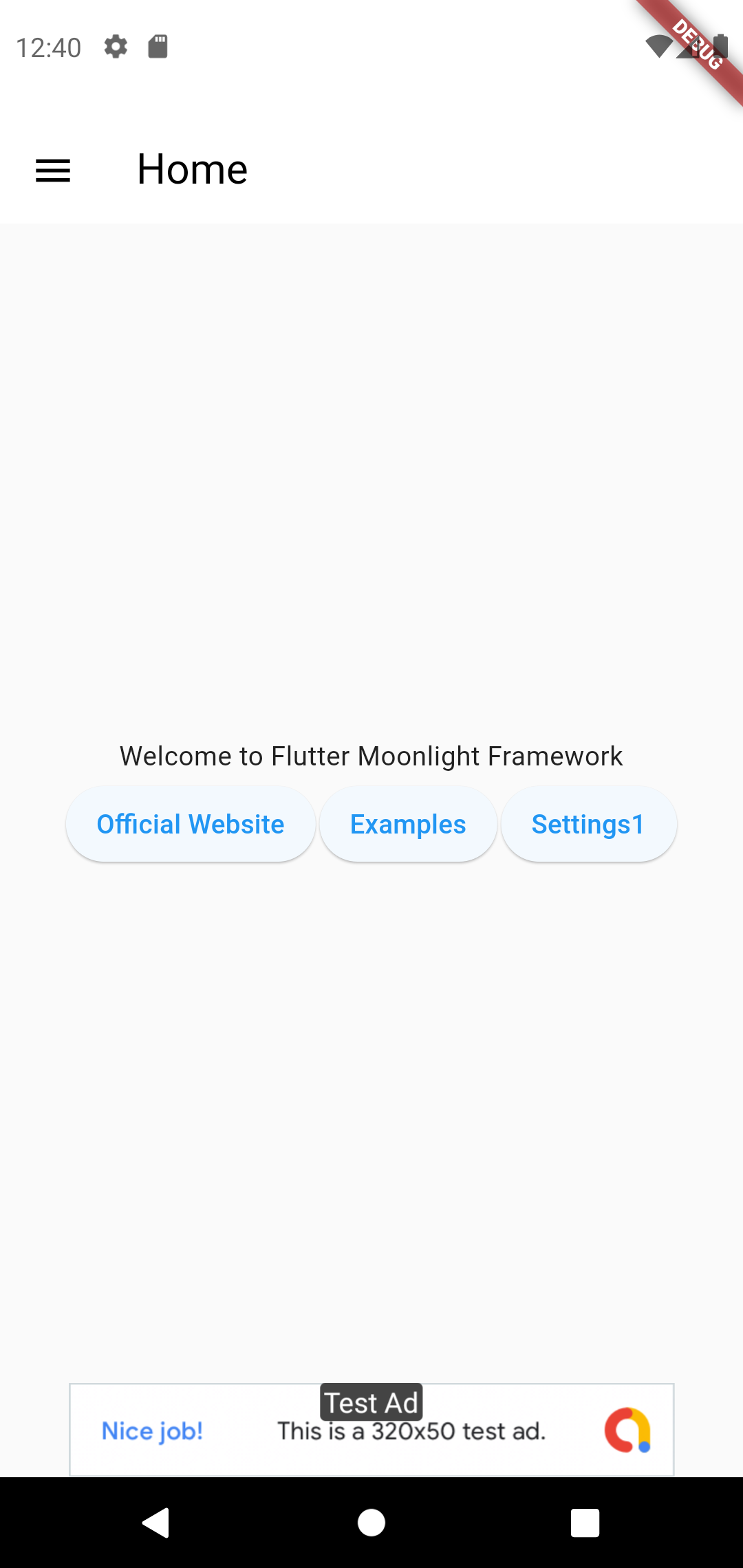 Flutter Moonlight Framework