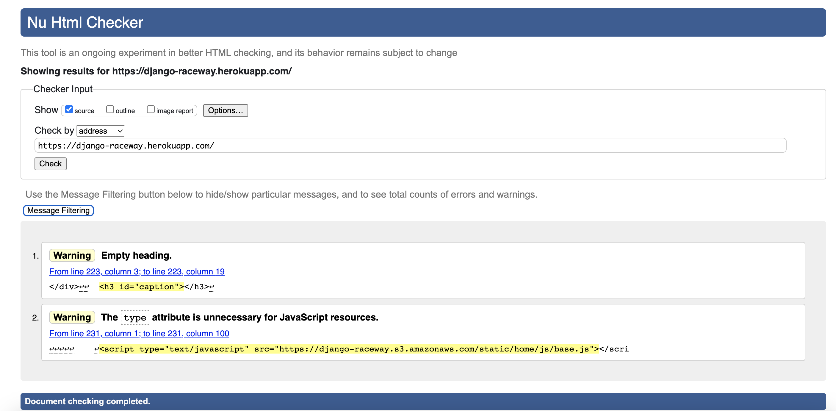 Base Template Validation