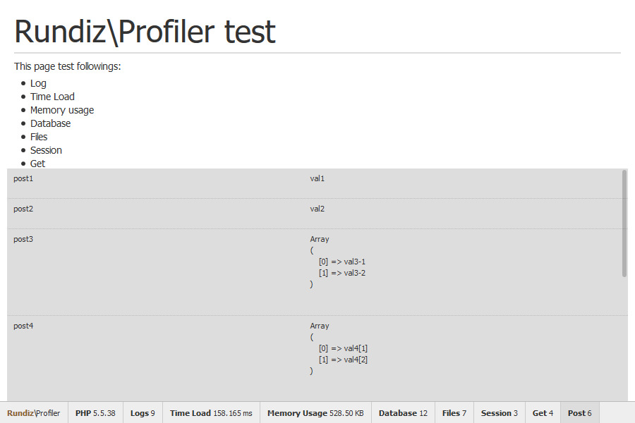 Rundiz\Profiler