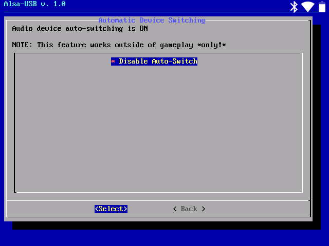 Screenshot: Alsa-USB Auto-Switch Menu
