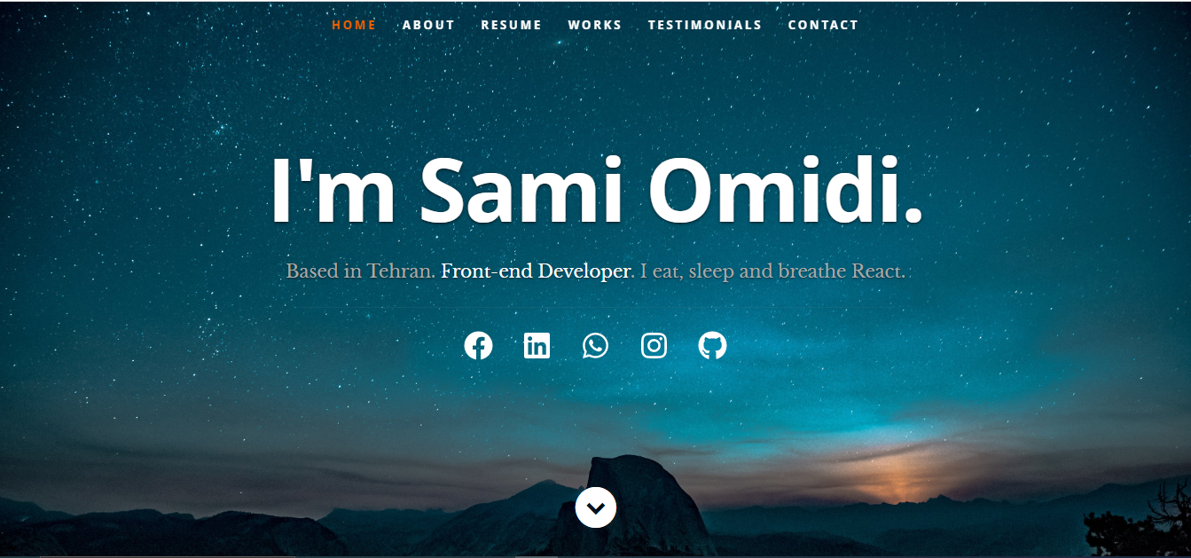 Sami Resume and Digital Portfolio