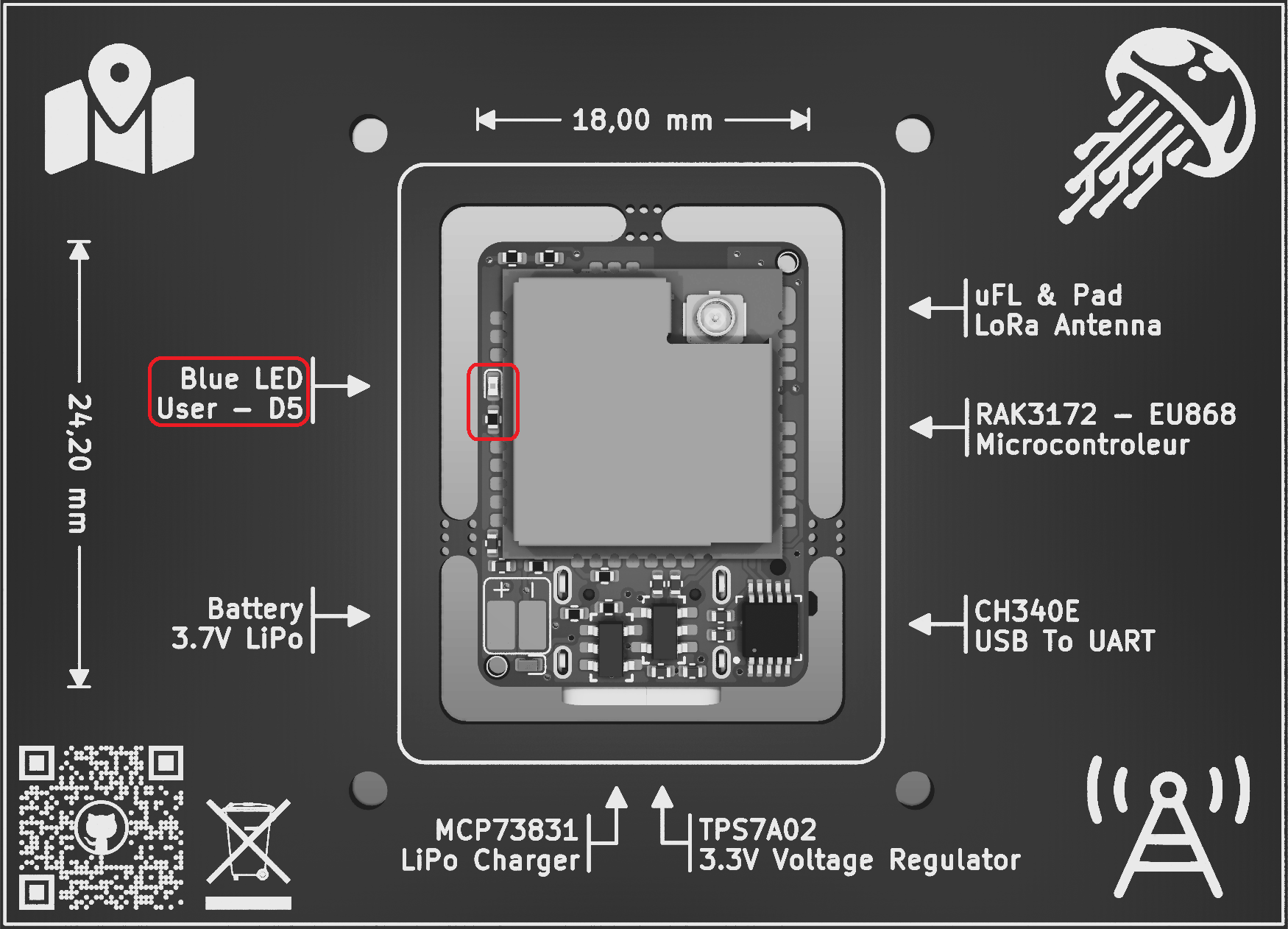 Kicad_3DViewBack_BnW_LED.png