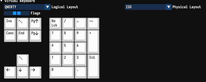 Virtual Keyboard number Image