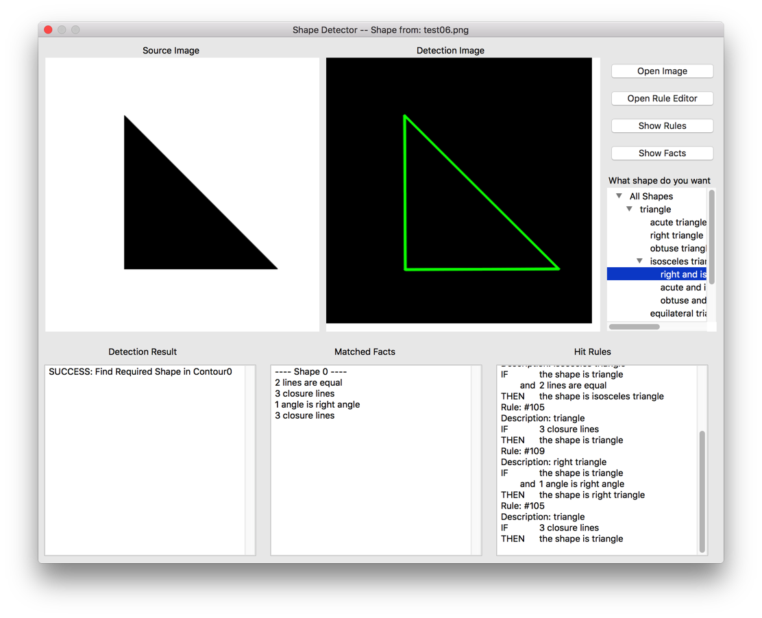 right ang isosceles triangle