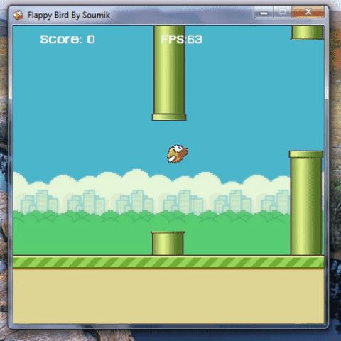 Flappy Bird Clone Screenshot