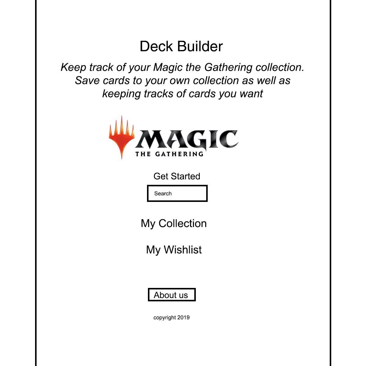 Deck Builder