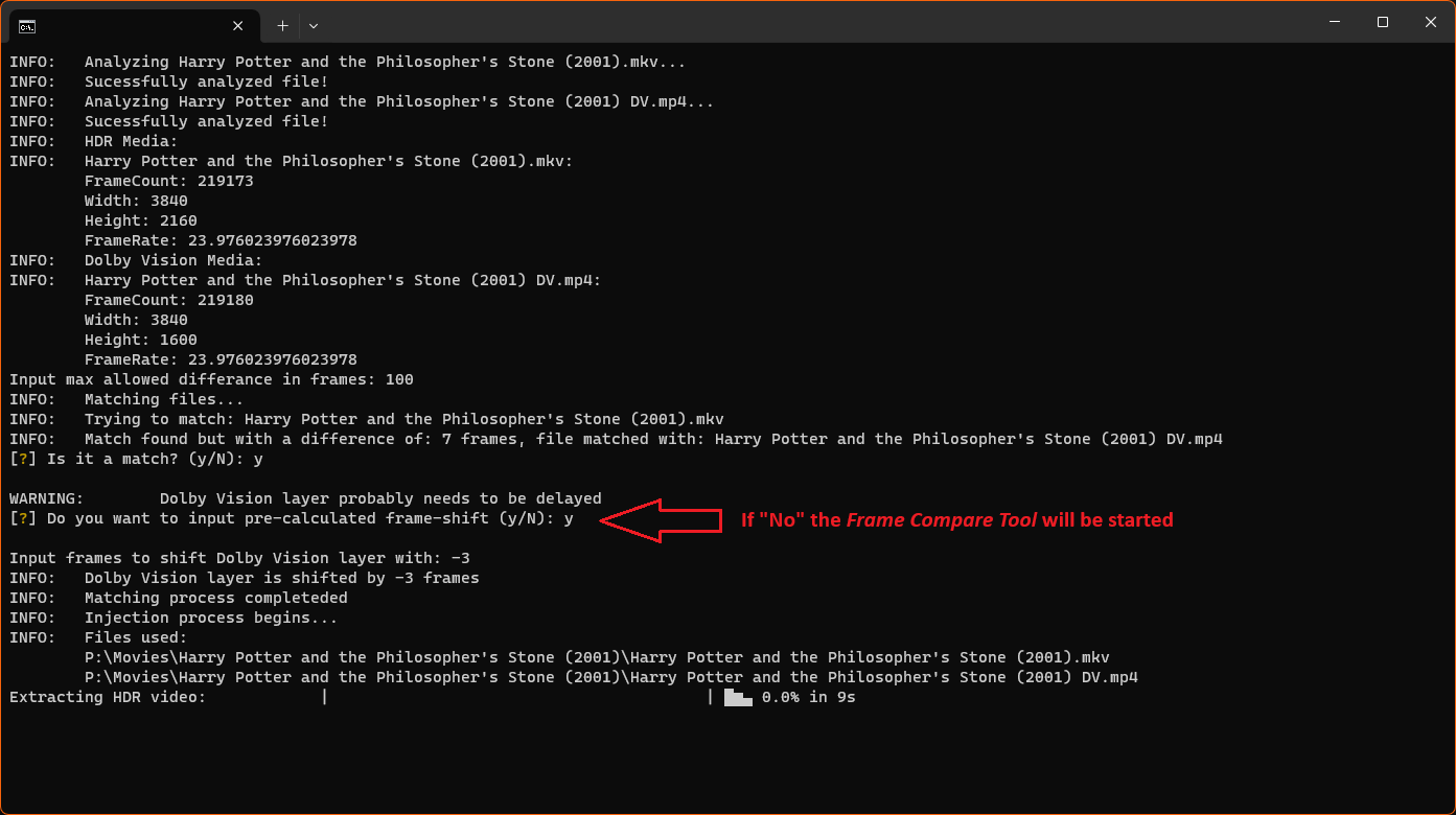 Command Promt running script