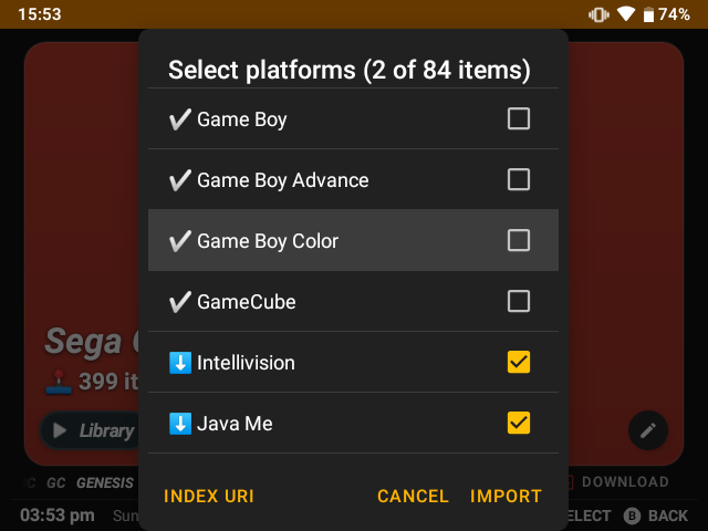 Select Platforms Preview