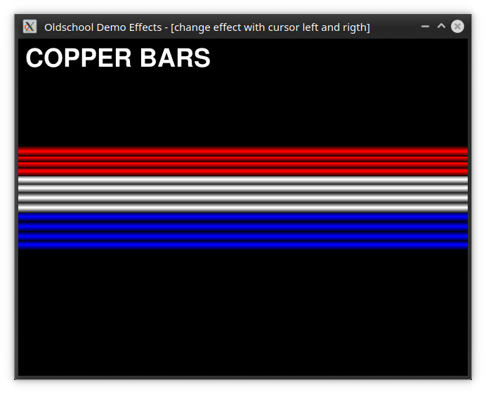 Screenshot Copperbars