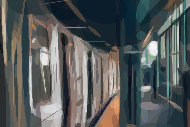 Geometrized Train 230 Rotated Ellipses