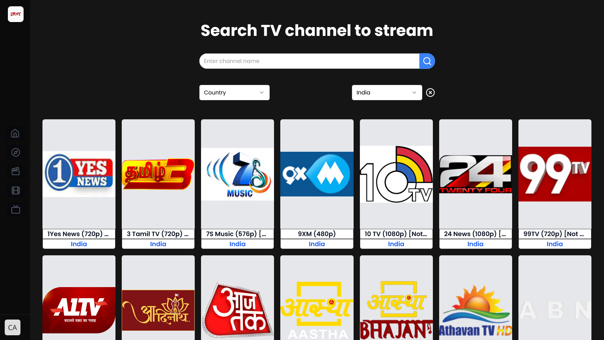 Search TV