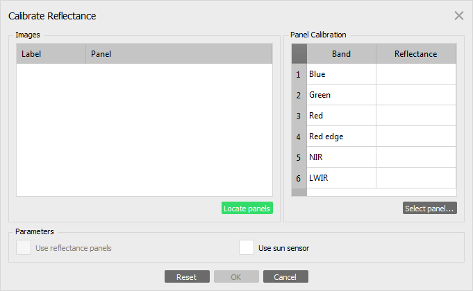 reflectance calibration