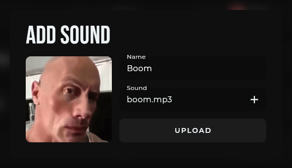 Add sound prompt