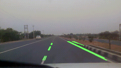 NH Lane detection