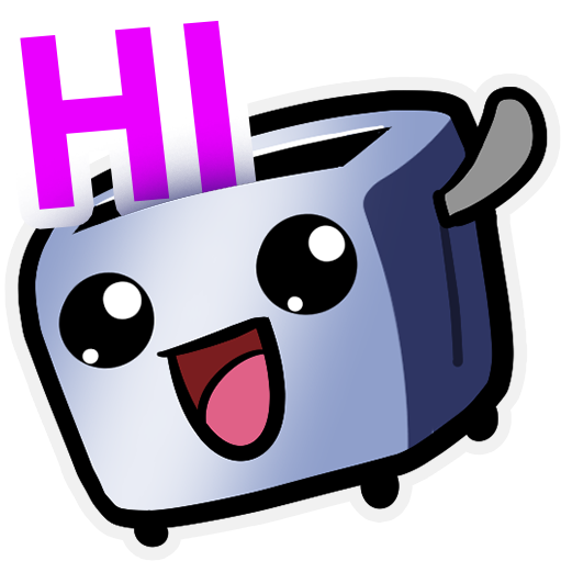 Cute toaster as an avatar