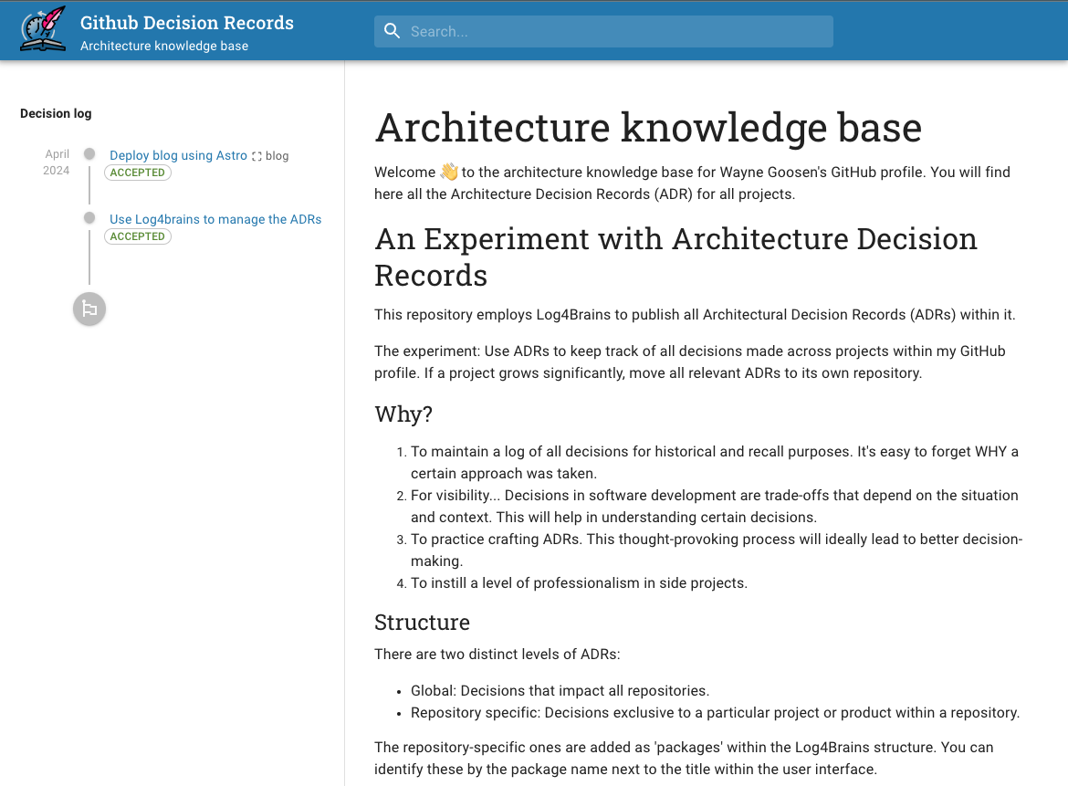 Architecture Decision Records