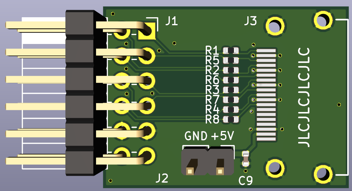 Picture of circuit board