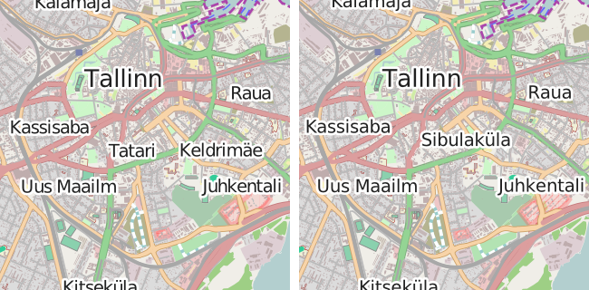 SVG labels quality