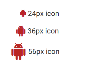 SmallMediumLargeIcons