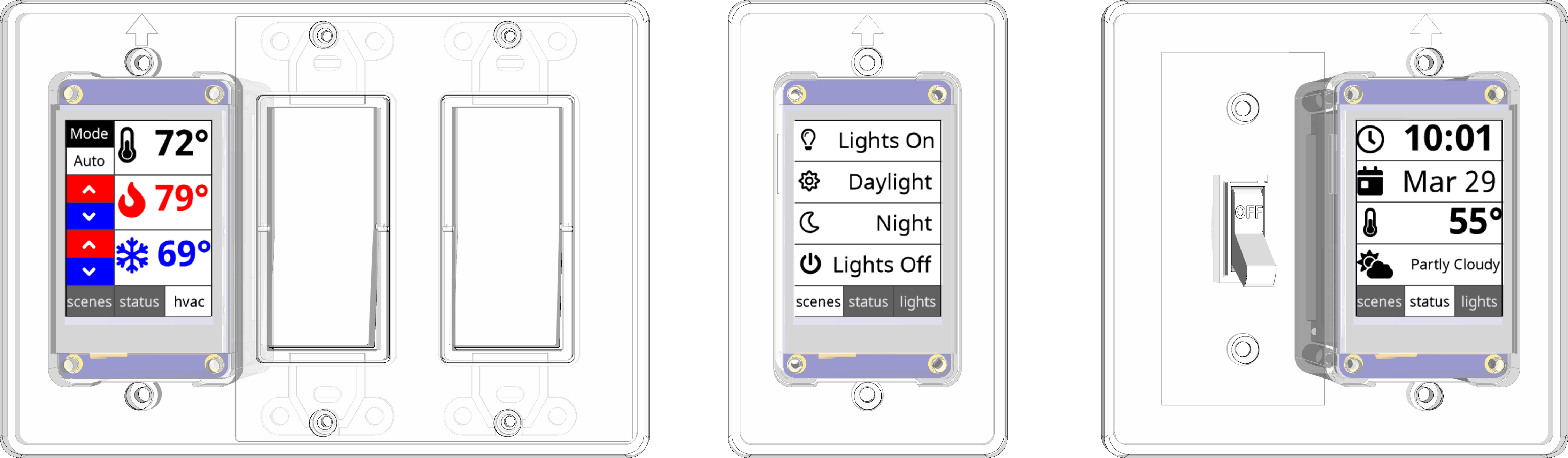 HA SwitchPlate Models