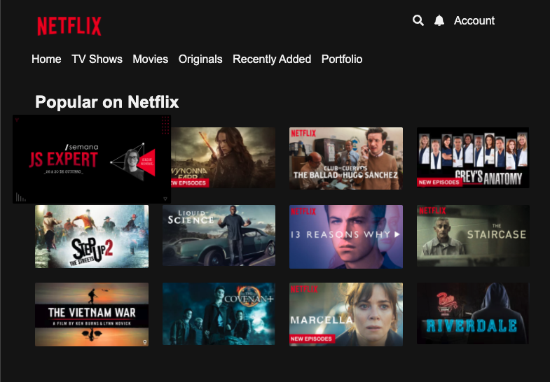 Screenshot Example Netflix