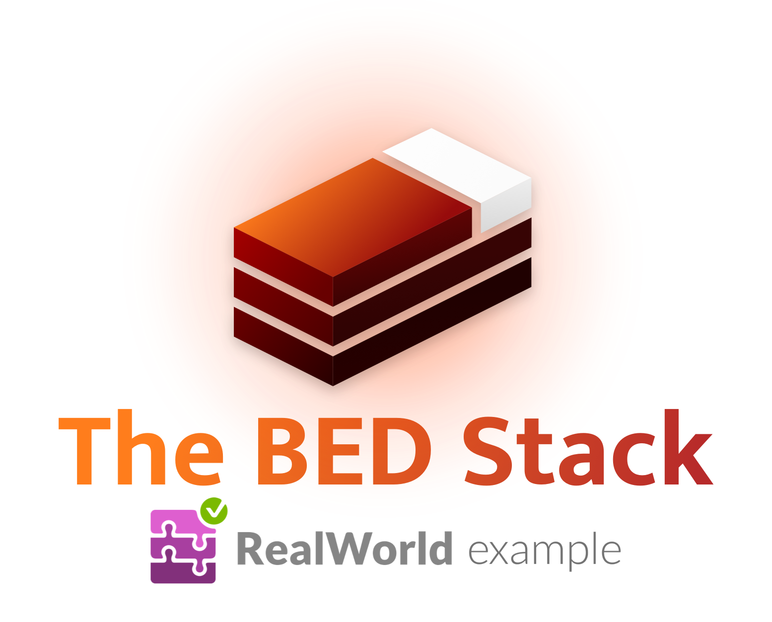 Logo for The BED Stack RealWorld example