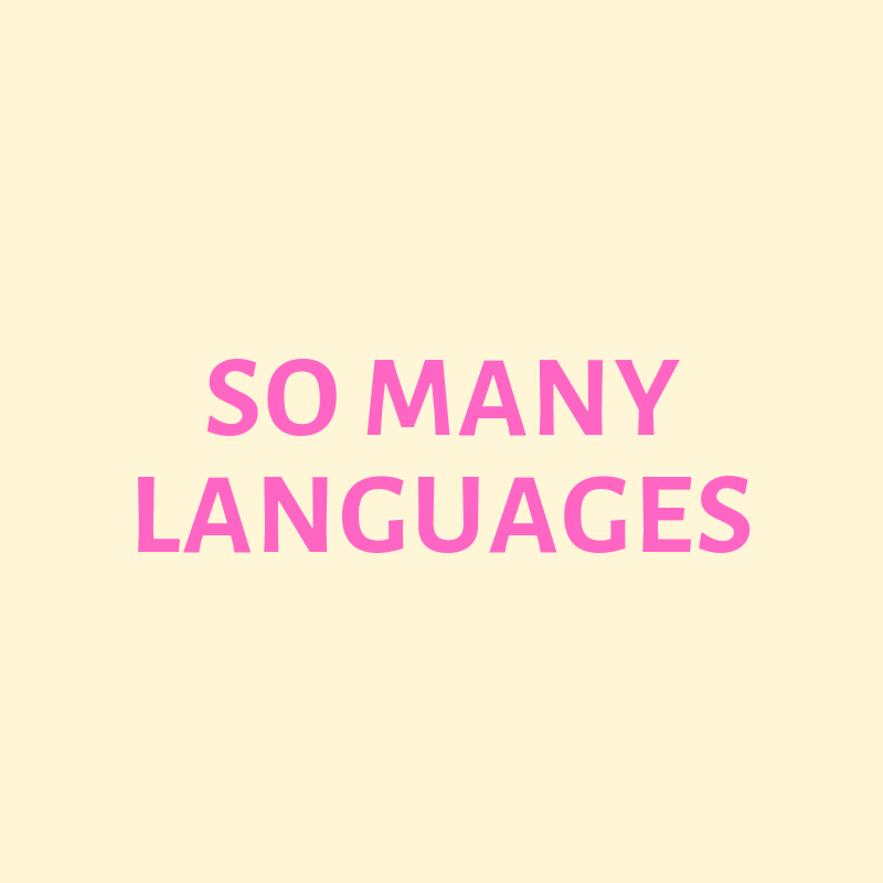 So Many Languages Logo