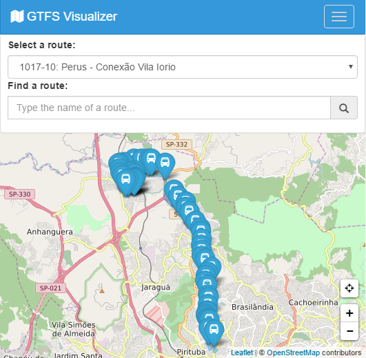 GTFS Visualizer