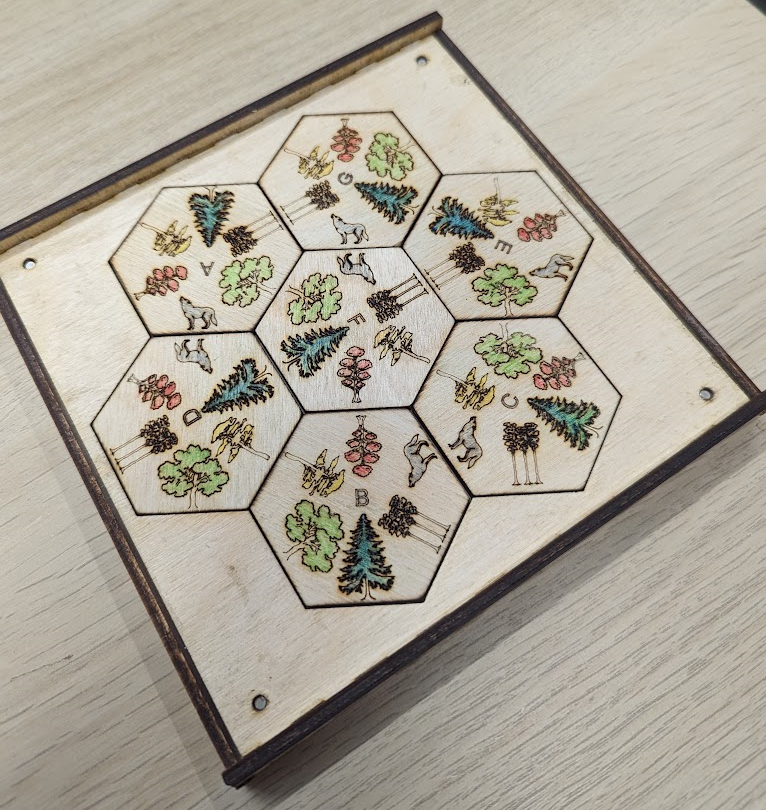 Picture of wooden puzzle