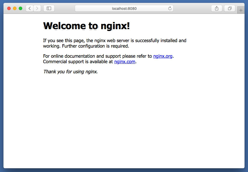 safari nginx port 8080