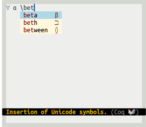 Unicode math symbols