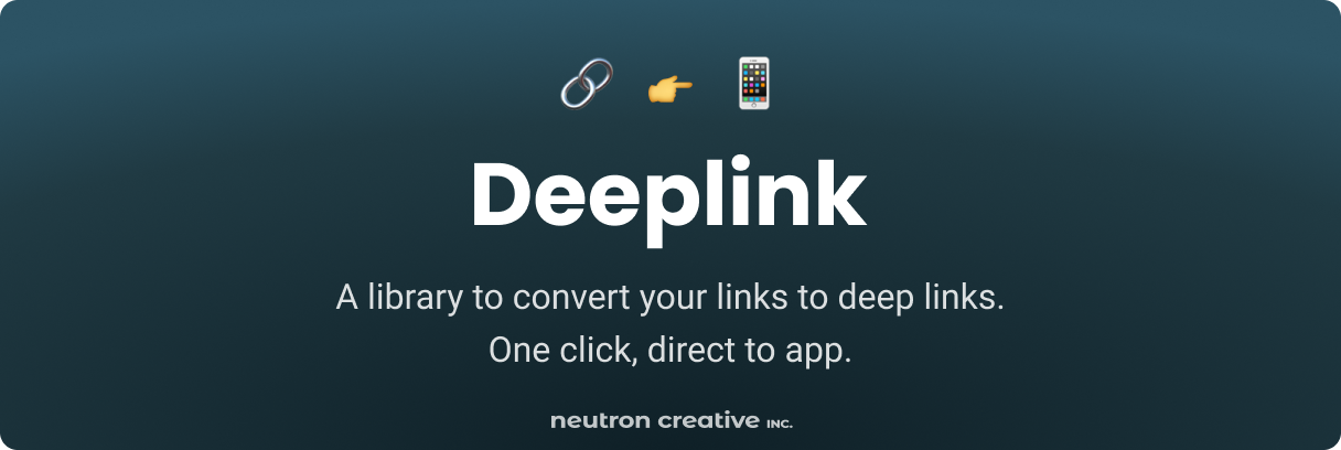 Deeplink promotional graphic
