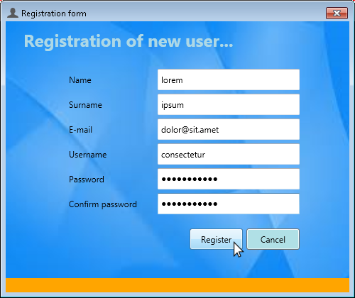 Registration