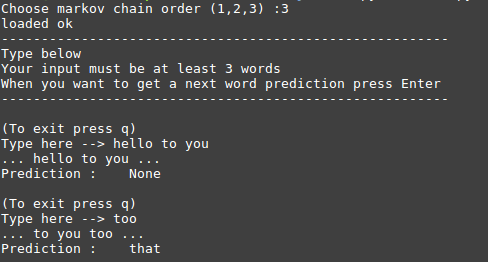 example using 3rd order chain