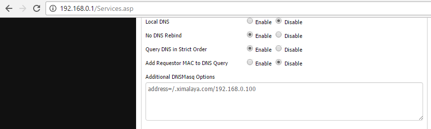 DD-WRT DNSMasq