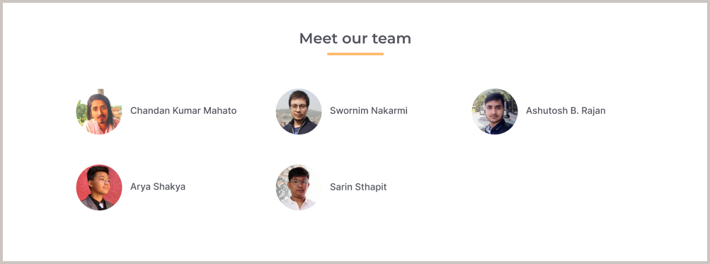 Meet our team