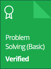 Problem Solving (Basic) Certificate