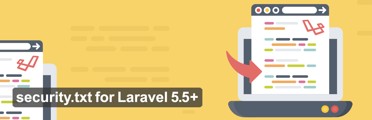 laravel-security-txt banner from the documentation