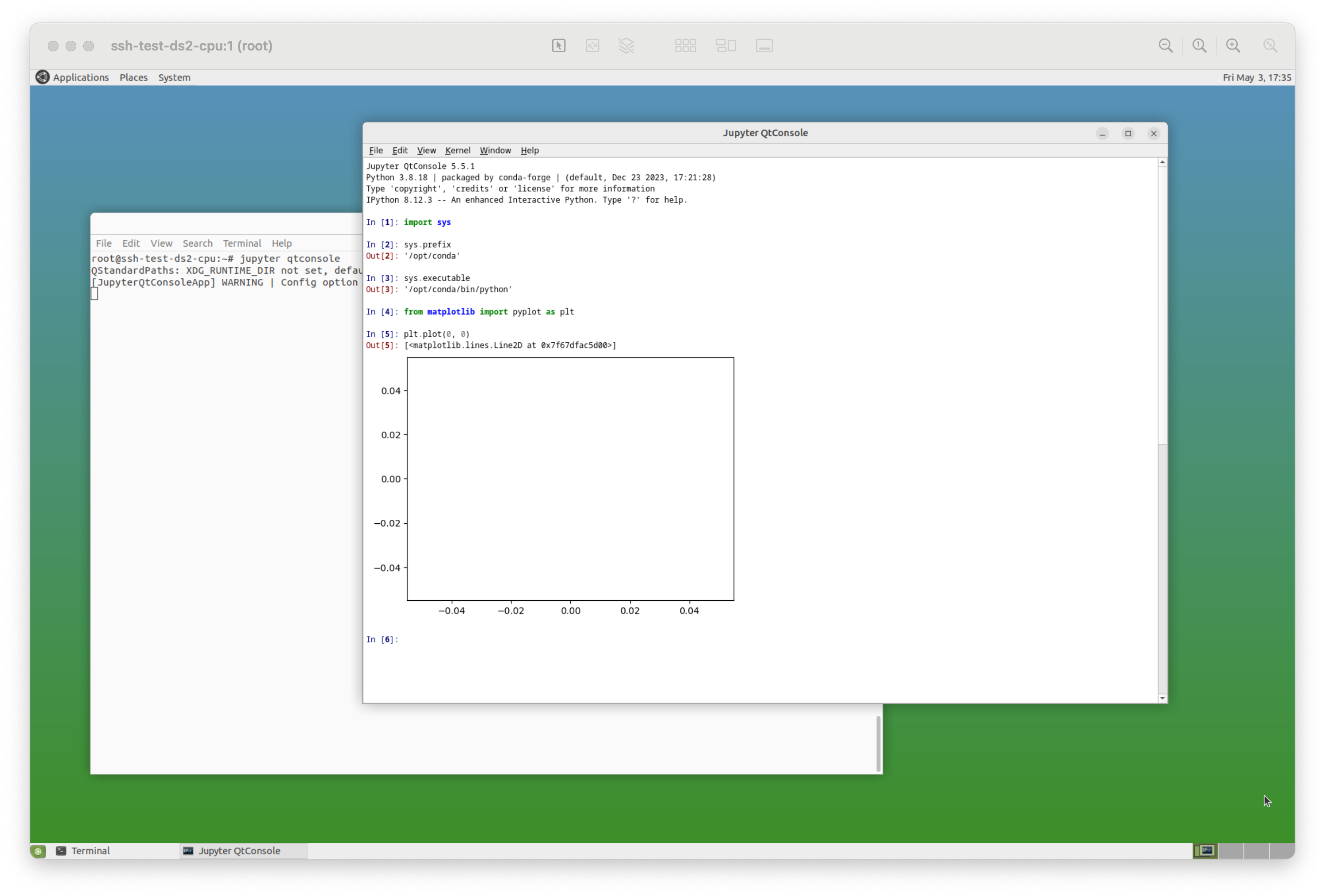 Jupyter QT in VNC