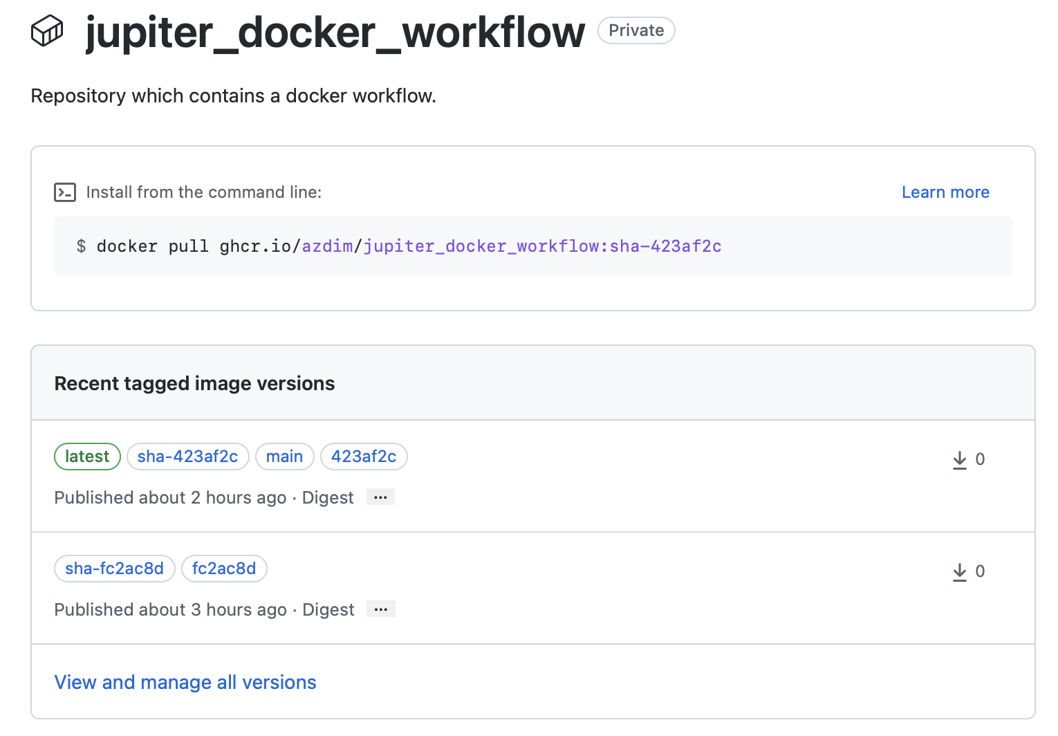 Docker Package