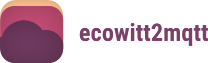 ecowitt2mqtt