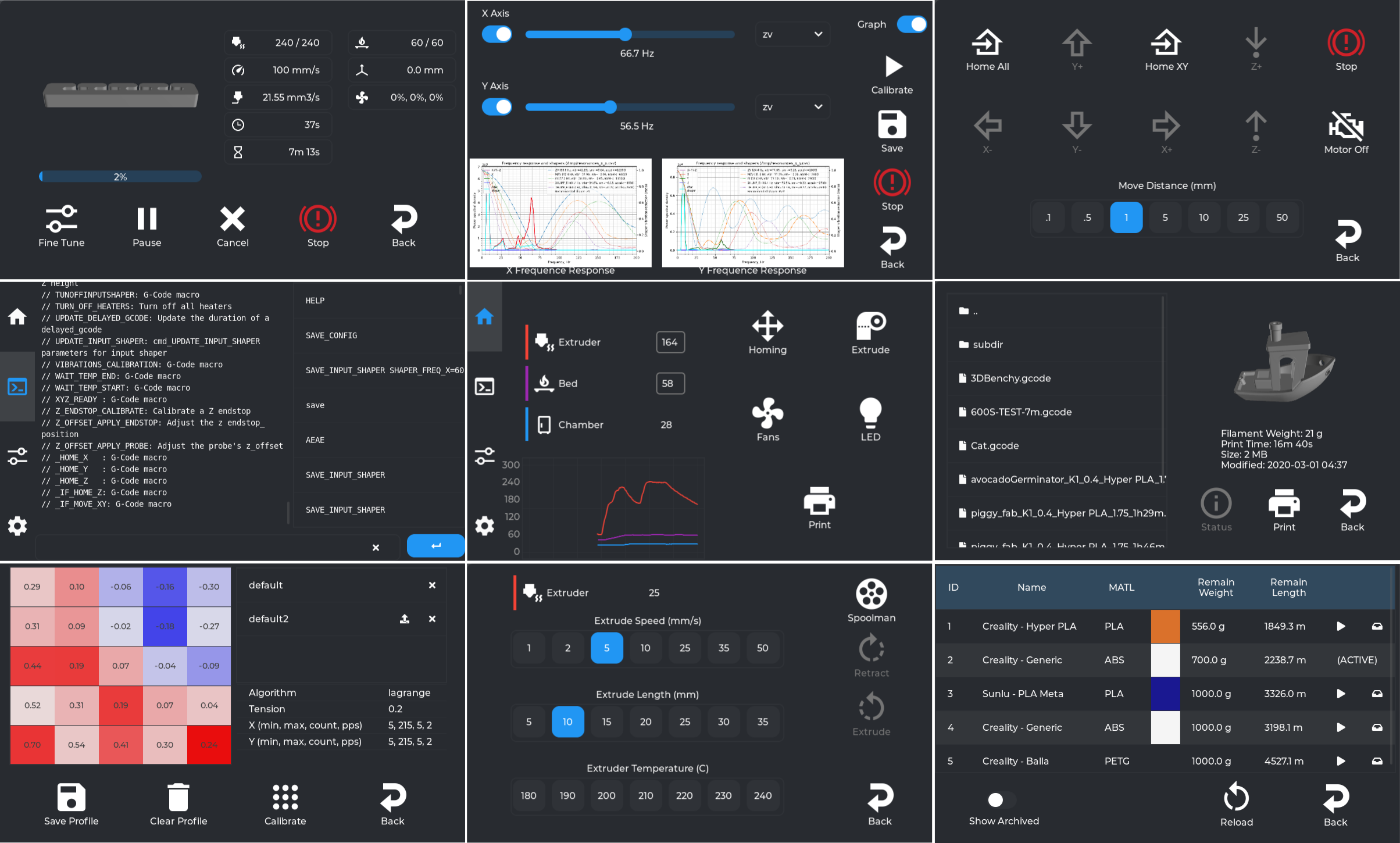 Material Theme Guppy Screen