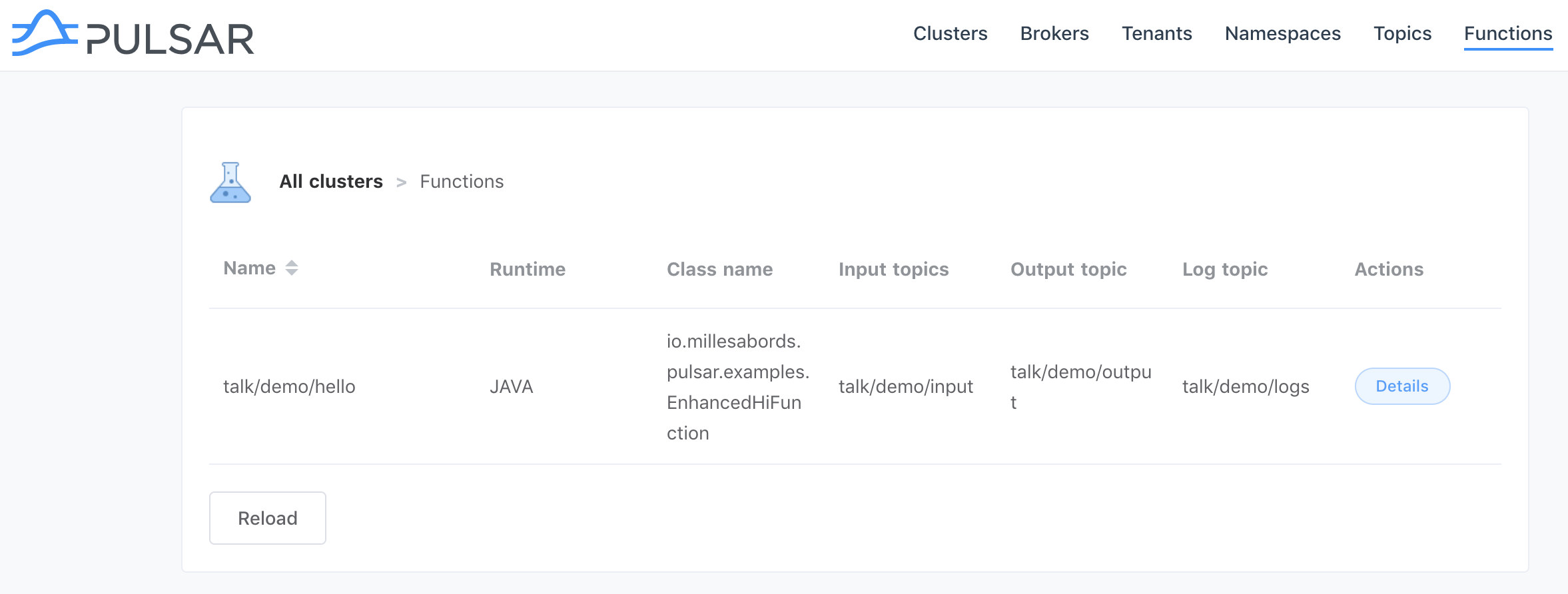 Pulsar express functions