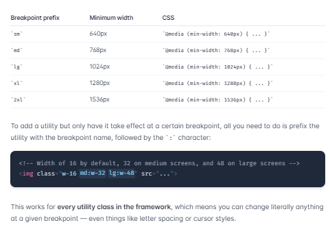 Media Query Breakpoints