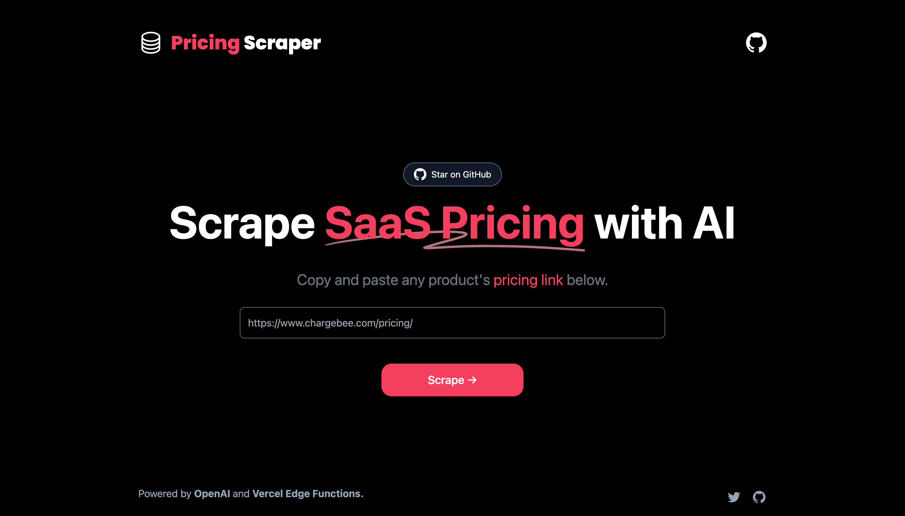 Pricing Page Scraper