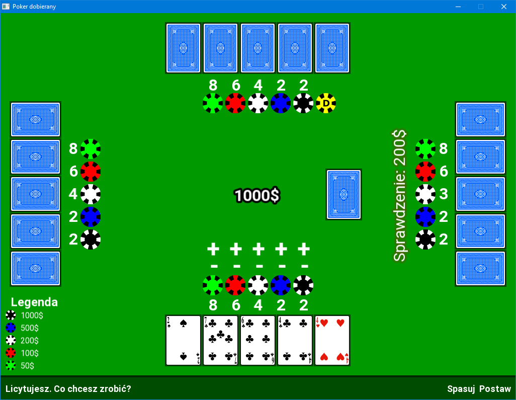 Screen from game