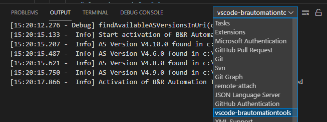 Select output channel